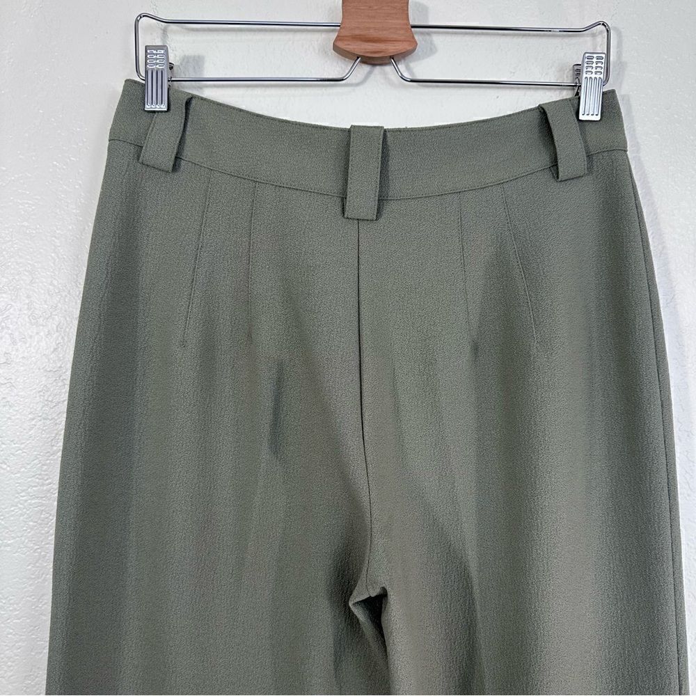 Zara Francisco Pleated Pants in Green Size M - Picture 10 of 10